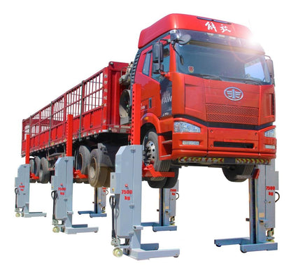 Heavy Duty Wireless Semi Truck Lift 51T (102,000lbs )