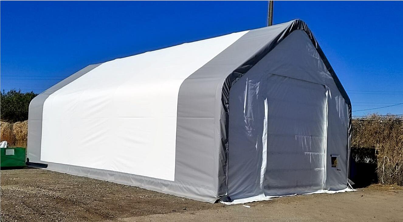 Peak Shape Double Truss 50′ Wide 23′ Height 80′ Length