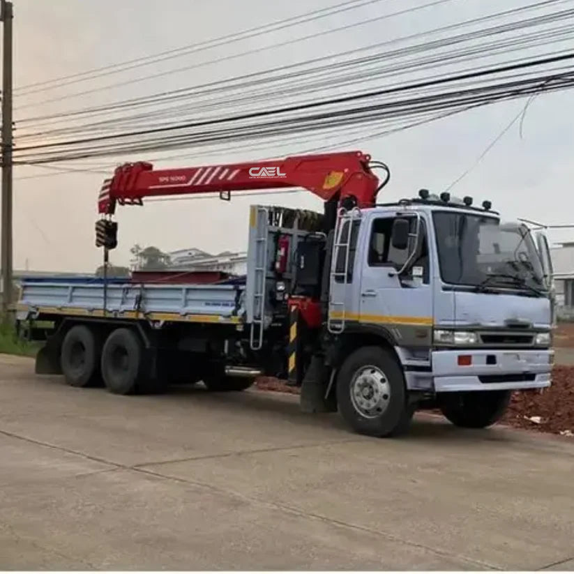 Telescopic Boom Truck Mounted Crane Series – 16 Ton (5.5m 5 sections)