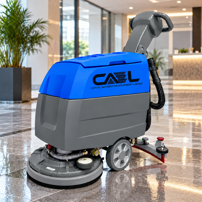 CAEL B45 Floor Scrubber 1800㎡/h Battery Walk Behind Cleaner