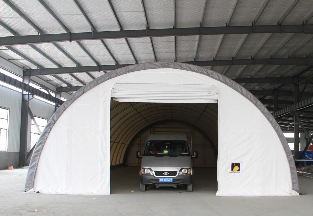 Dome Shape Single Truss 30′ Wide 15′ Height 65′ Length