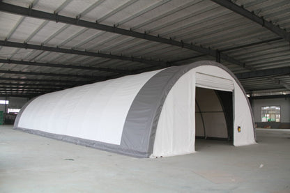 Dome Shape Single Truss 30′ Wide 15′ Height 65′ Length