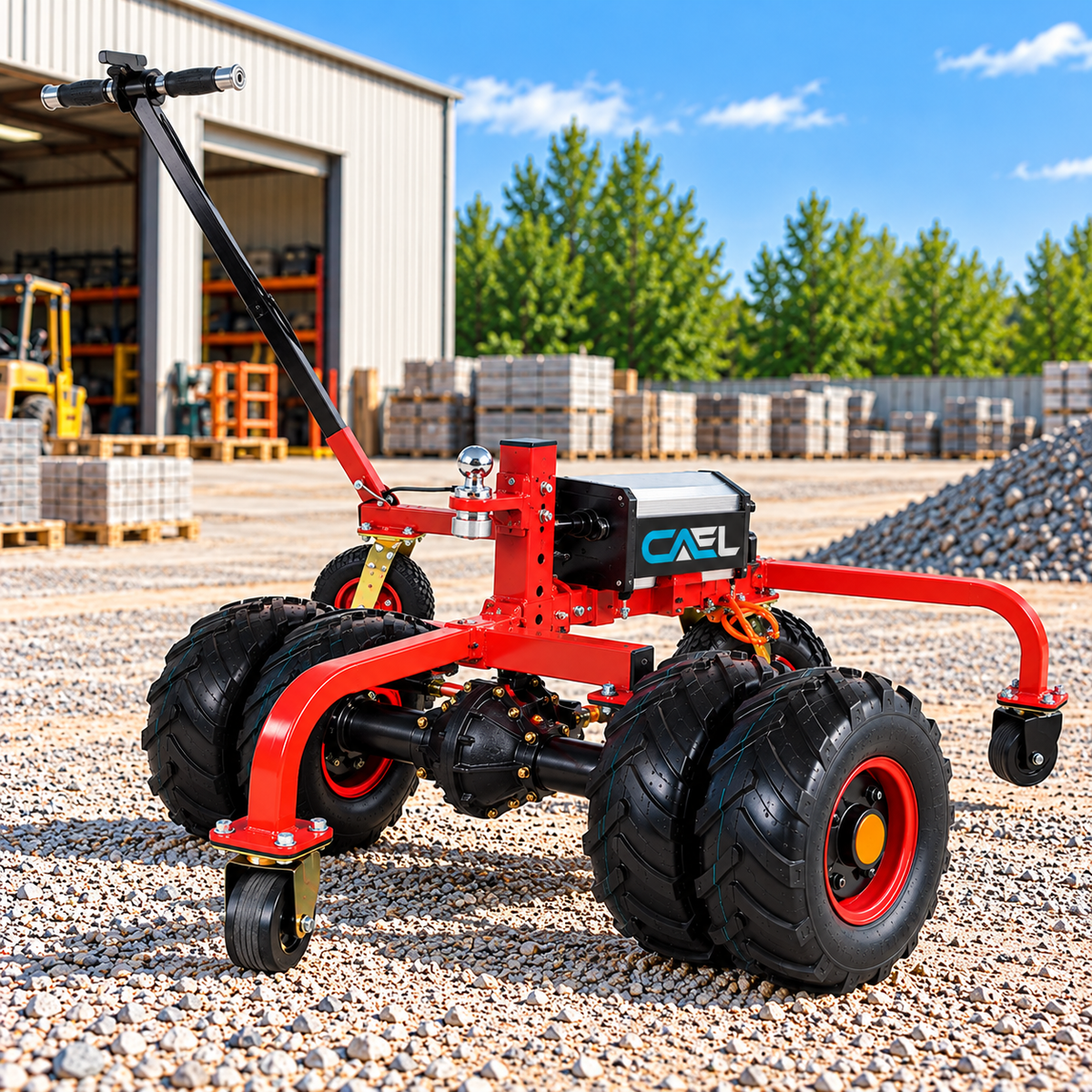 CAEL UT2000 Heavy-Duty Electric Trolley (2000kg Capacity)