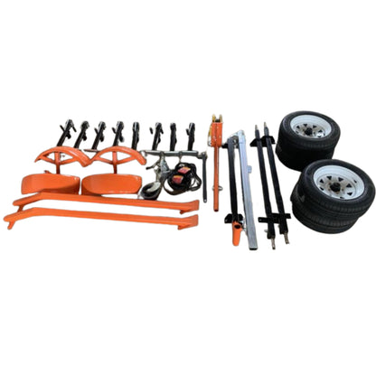 36 inch sawmill trailer kit for portable log milling