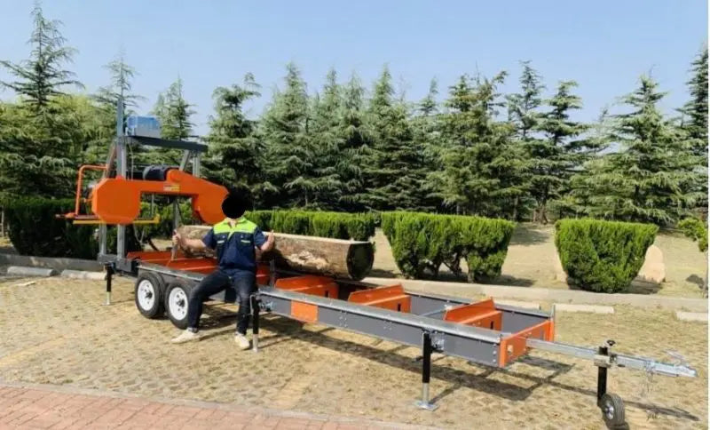 36 inch sawmill trailer kit for portable log milling