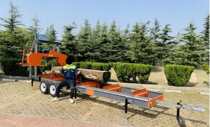 36 inch sawmill trailer kit for portable log milling