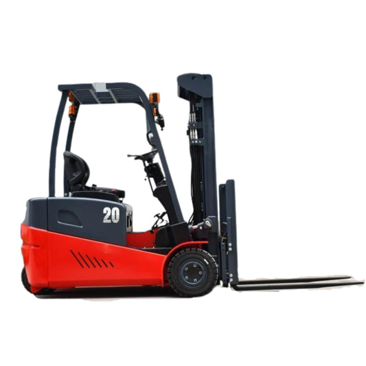 3 Wheel Electric Forklift 1.5T with side shift