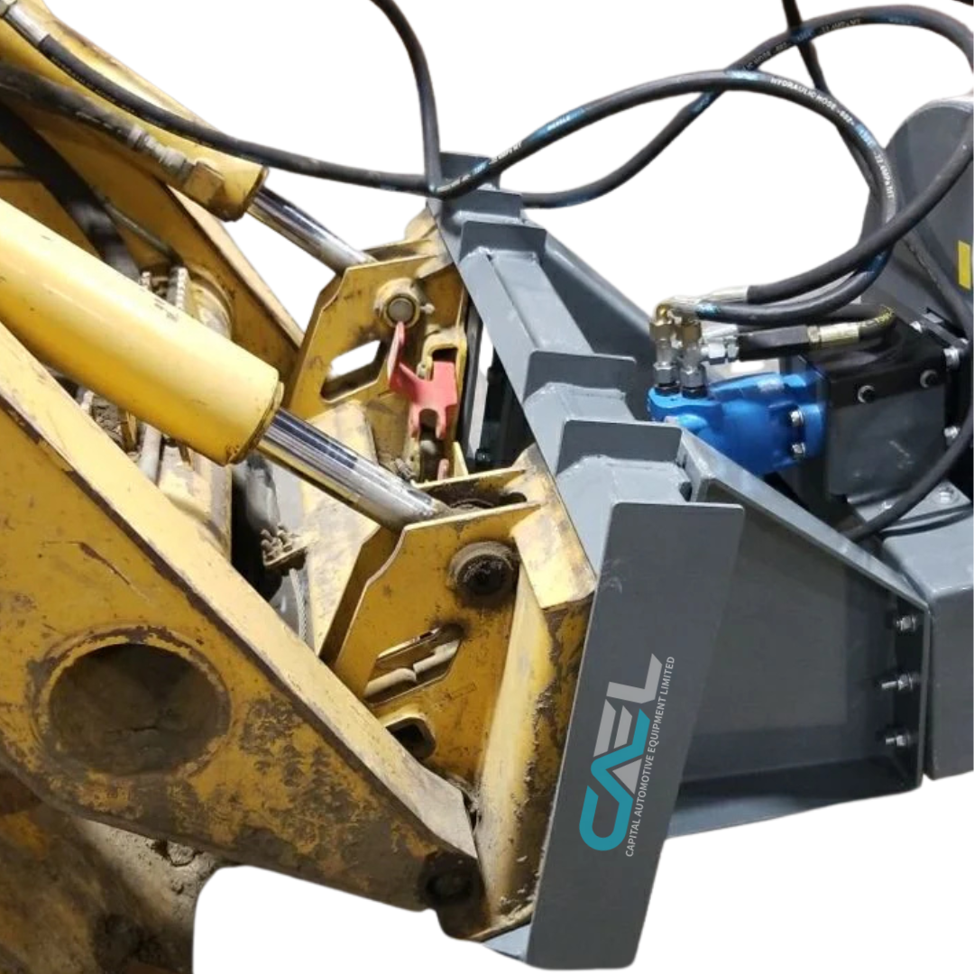 CAEL WC-BX42 Heavy-Duty Skid Steer Wood Chipper Attachment