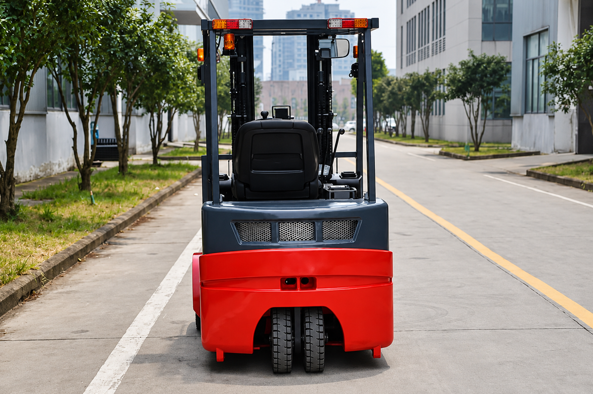 Chariot élévateur électrique à 3 roues 2T avec déplacement latéral