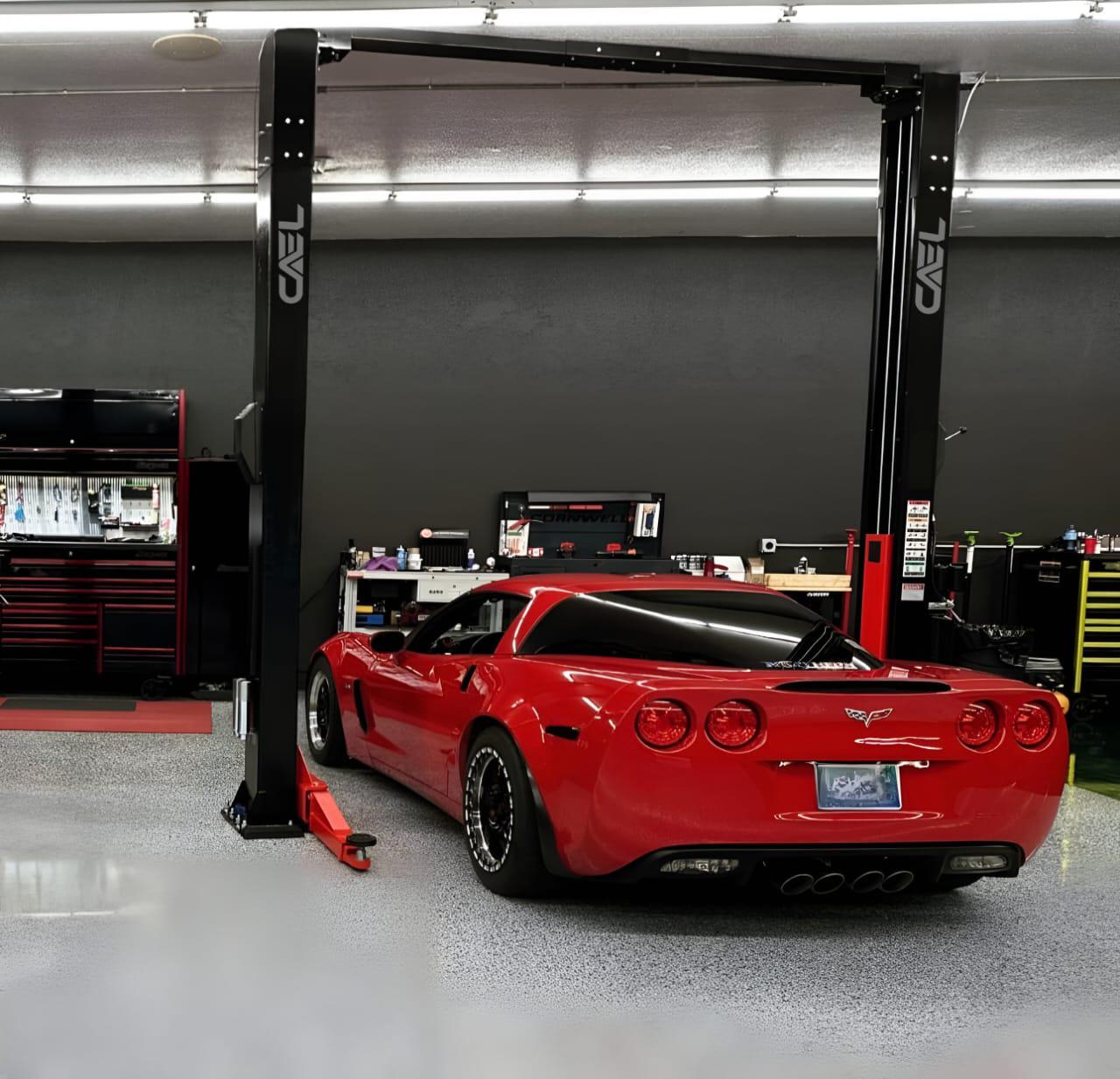 Two-Post Clear Floor Lift – Model N (9000)