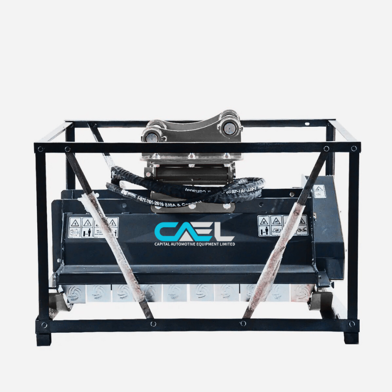 40" Excavator Brush Flail Mower, 6 to 8-ton Carrier, 16-21 GPM