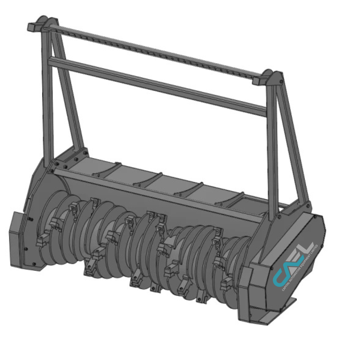 CAEL DCM-HD Drum Cutter Mulcher – Heavy-Duty Hydraulic Land Clearing Attachment