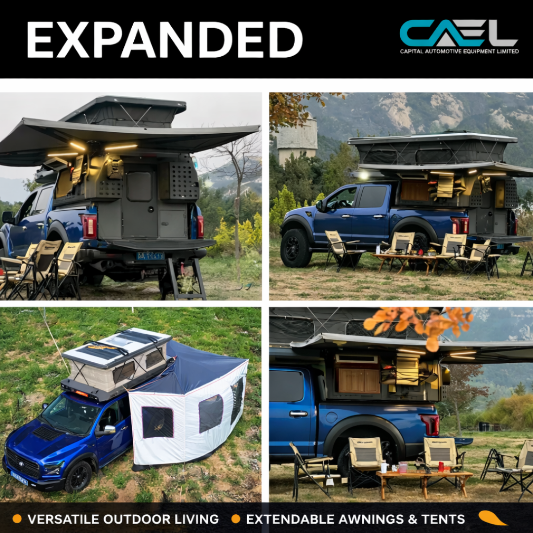 Pop Up Truck Camper – Pickup Camper Trailer RV Caravan