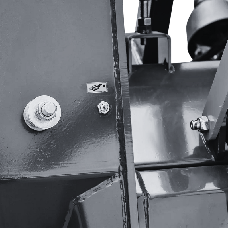 55" 3-Point Hitch Forestry Brush Mulcher, Category 2 Hookup, PTO Driven, Driveline Shaft Included, 70-110 HP