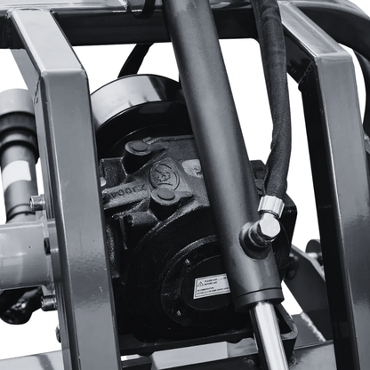 55" 3-Point Hitch Forestry Brush Mulcher, Category 2 Hookup, PTO Driven, Driveline Shaft Included, 70-110 HP