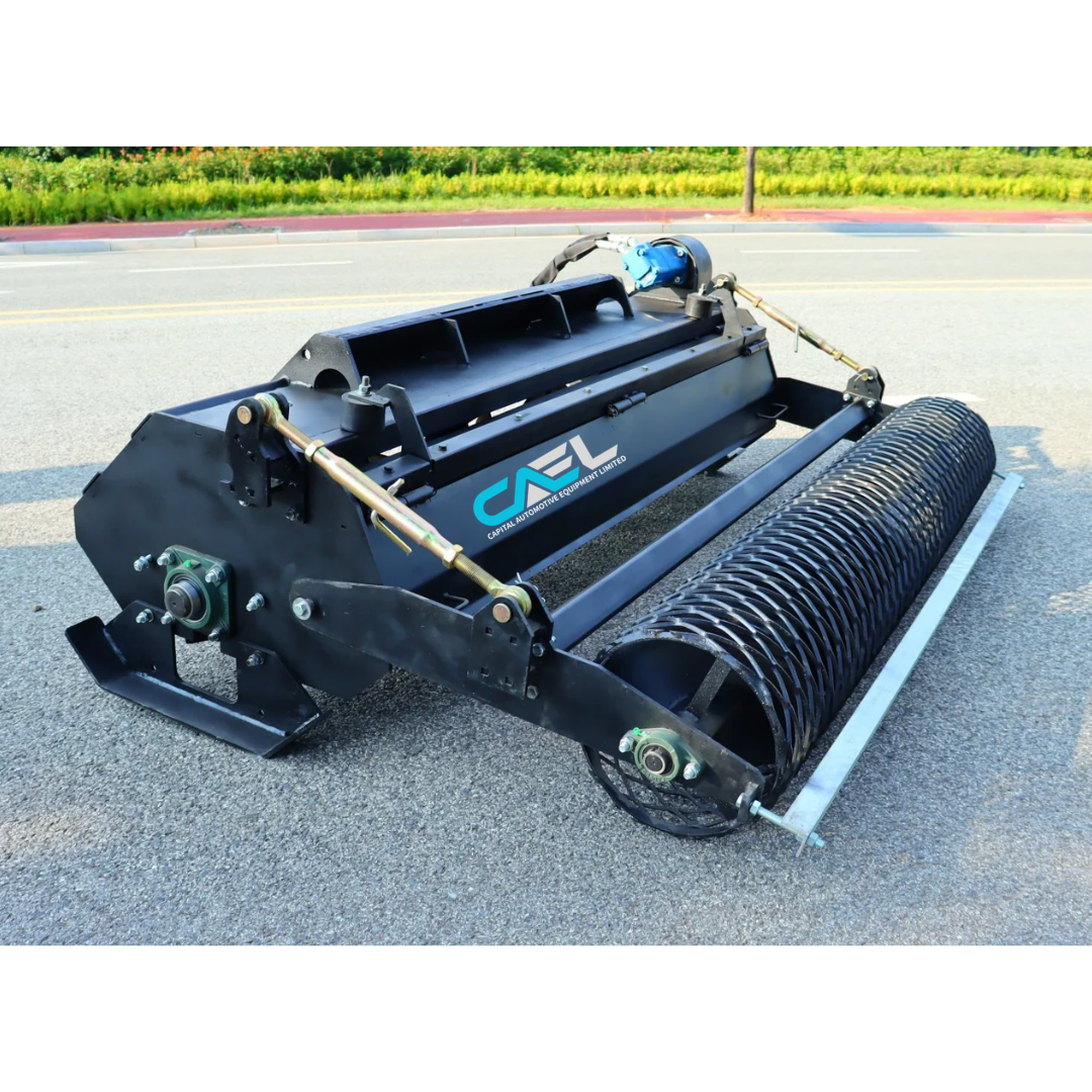 72″ Skid Steer Hydraulic Rotary Tiller Rototiller Attachment – Heavy-Duty Soil Conditioner & Ground Prep