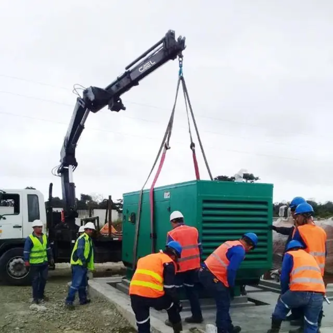 Grue montée sur camion à flèche articulée série 10T