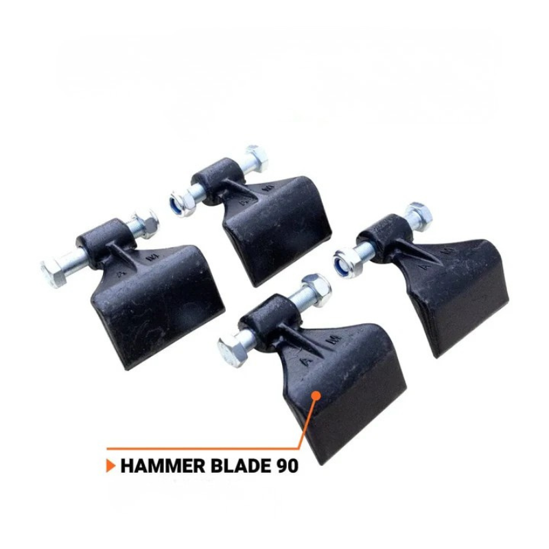 60" Heavy Duty Flail Mower with Forged Hammers for Tractors 30–60HP, PTO Shaft