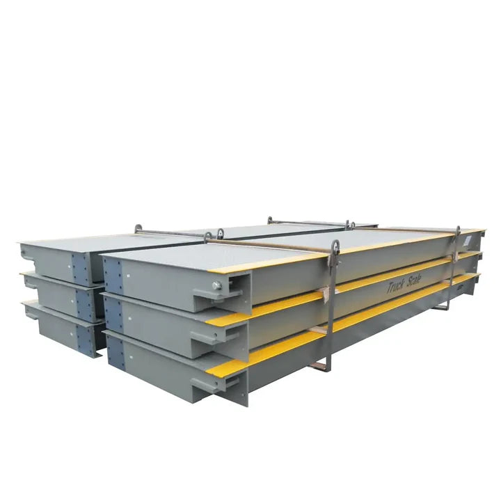 60 Ton Weighbridge Truck Scale, -35℃ to +70℃, 10’ x 56’ (W x L), High-Quality Steel, U-Shape Beam Design, 120% Safe Overload