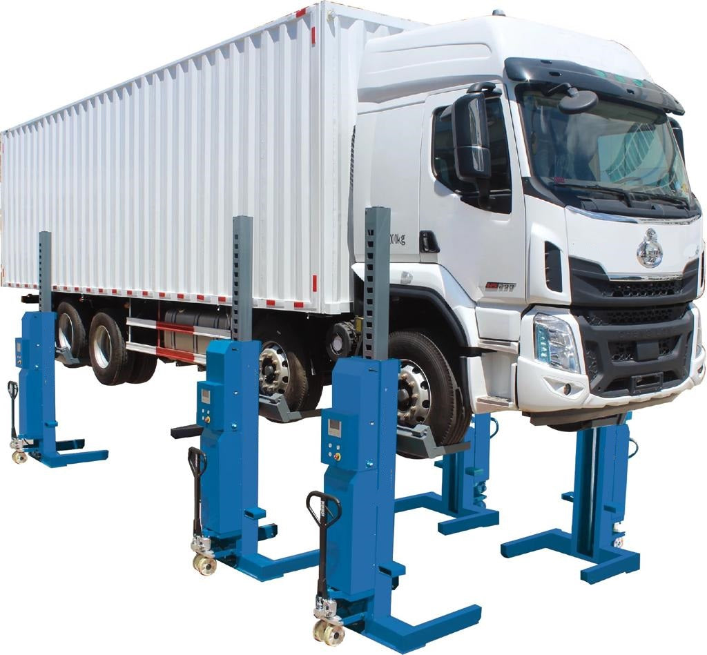 Heavy Duty Wireless Semi Truck Lift 33T (66,000lbs )