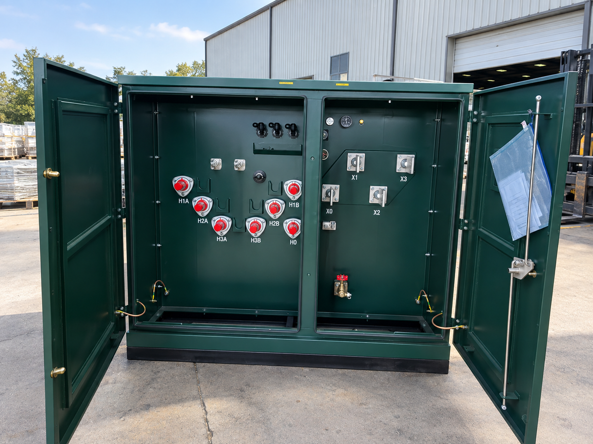 CAEL 500 kVA Three-Phase Pad-Mounted Transformer |13.8 kV / 0.48 kV