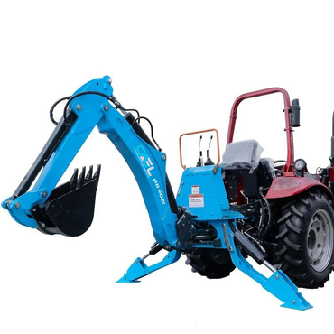 7-FT 3-Point Hitch Swing Backhoe Attachment, 12" Bucket Included, 40-100 HP Tractor, 126