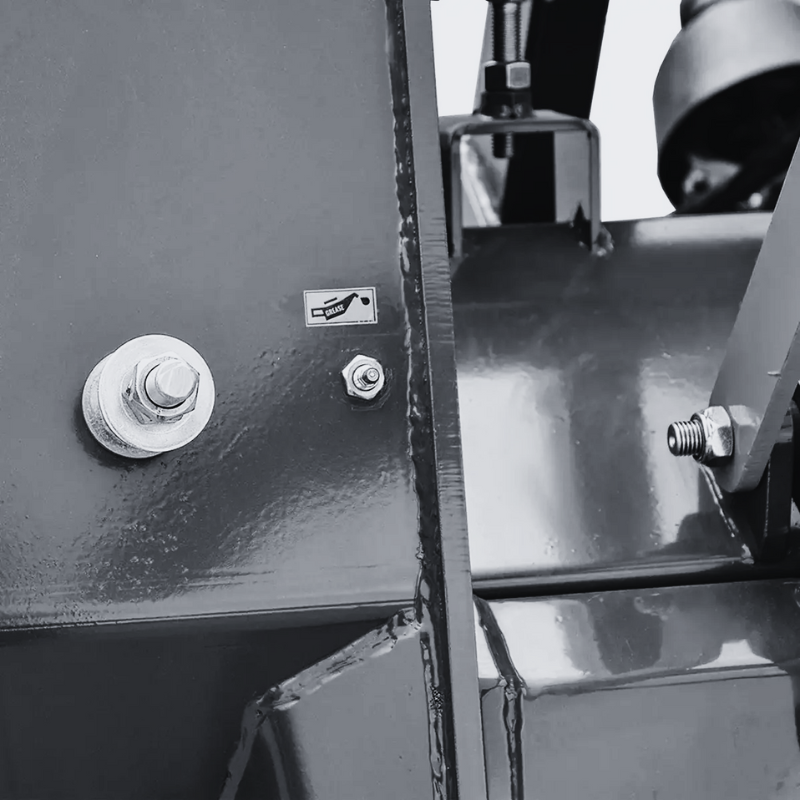 70" 3-Point Hitch Forestry Brush Mulcher, Category 2 Hookup, PTO Driven, Driveline Shaft Included, 70-110 HP