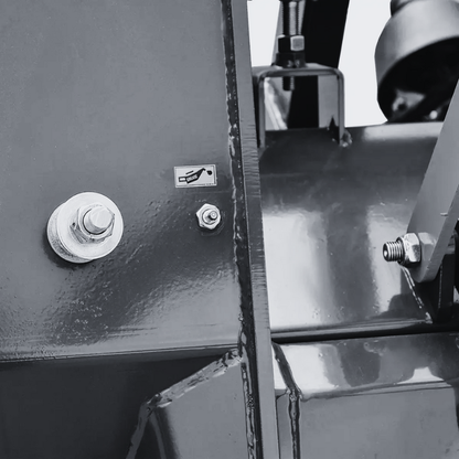 70" 3-Point Hitch Forestry Brush Mulcher, Category 2 Hookup, PTO Driven, Driveline Shaft Included, 70-110 HP