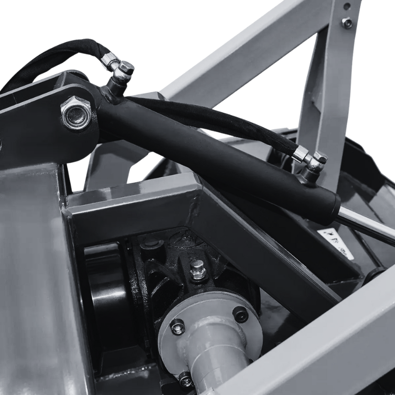 70" 3-Point Hitch Forestry Brush Mulcher, Category 2 Hookup, PTO Driven, Driveline Shaft Included, 70-110 HP