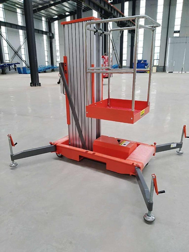 Electric Aerial Mobile Man Lift Scissor Lift Aerial Lift Leader 6M