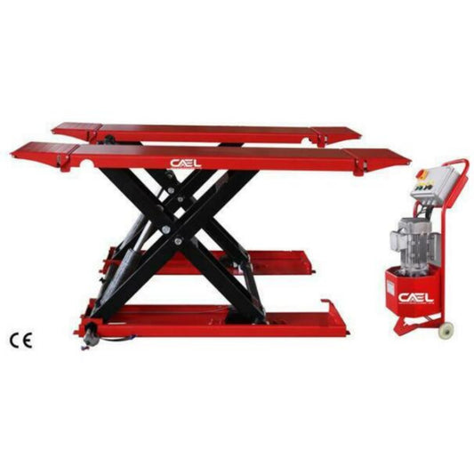 7,716lb Double scissor car lift 3500 Kgs (MRSL77) – Model N