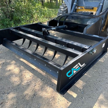 Skid Steer 72″ Hydraulic Box Blade Grader Leveler Attachment HDBXGD7