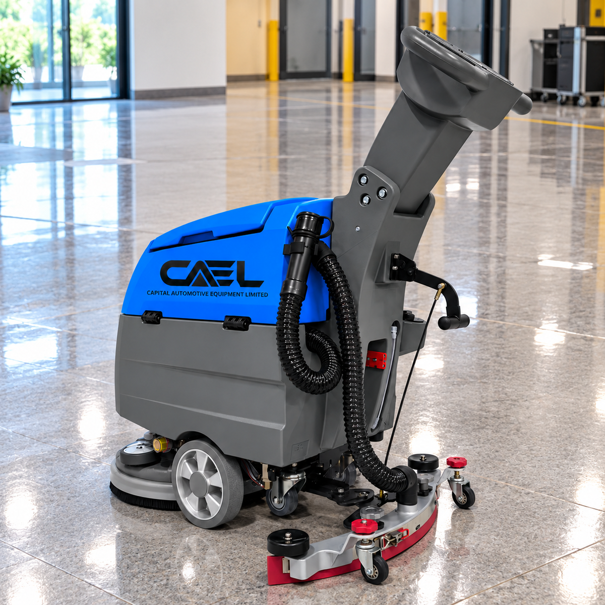 CAEL B45 Floor Scrubber 1800㎡/h Battery Walk Behind Cleaner
