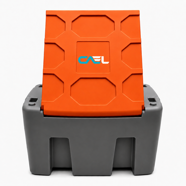 CAEL 400L Portable Diesel Transfer Tank with 12V Self-Priming Pump