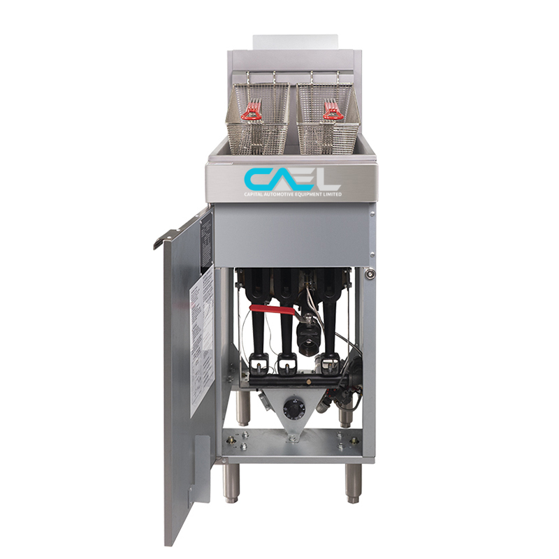 CAEL Commercial 40 Lb Gas Deep Fryer - 90,000 Btu (GF90)