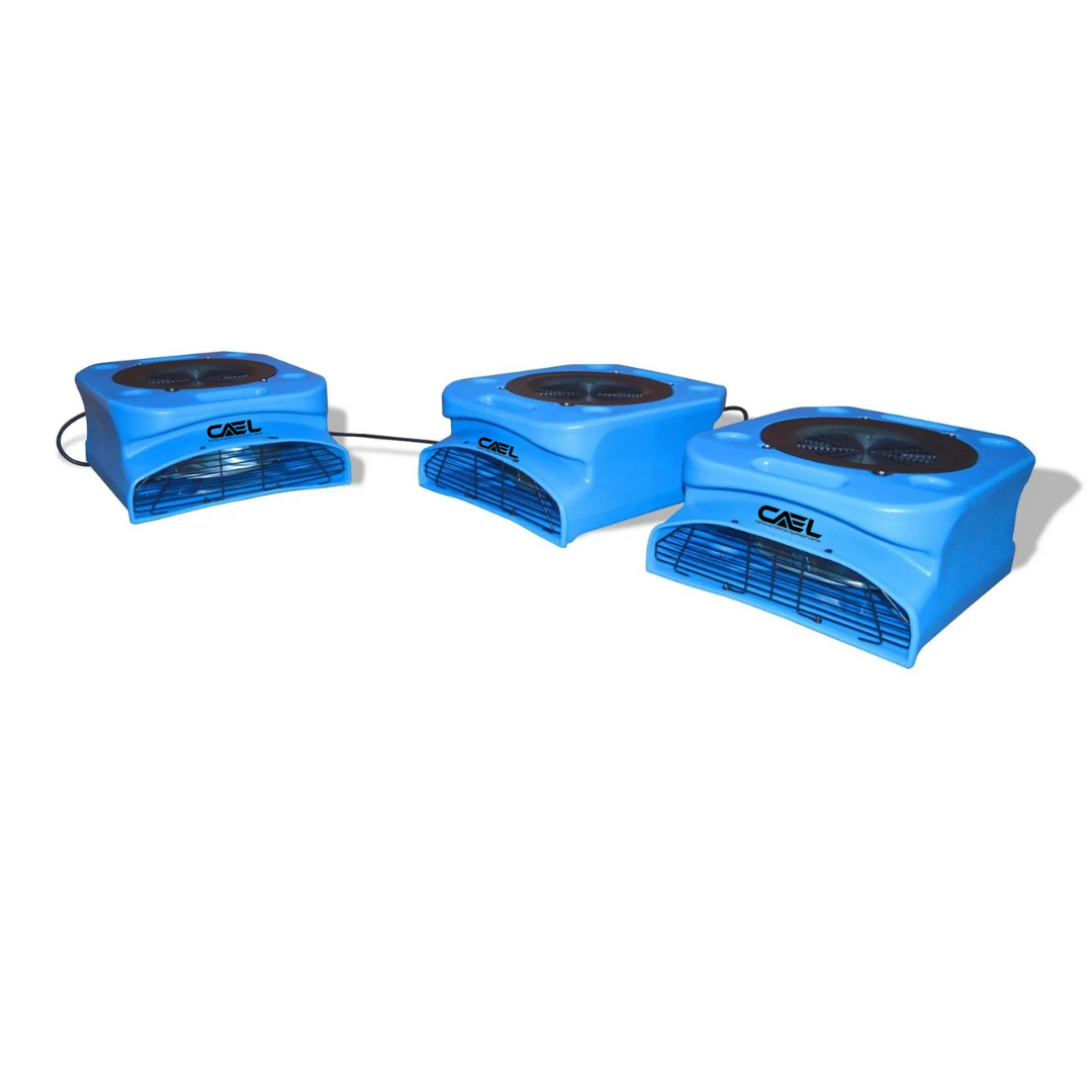 CAEL 1/4 HP Low Profile Air Mover with Daisy Chain GFCI PA-250-LP