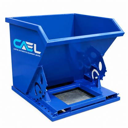 CAEL Self Dumping Hopper 1.5CY – Forklift Trash Hopper Heavy Duty