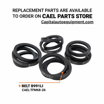 CAEL EFGC-155 60" Tractor Flail Mower – PTO Driven for 30-40 HP Tractors