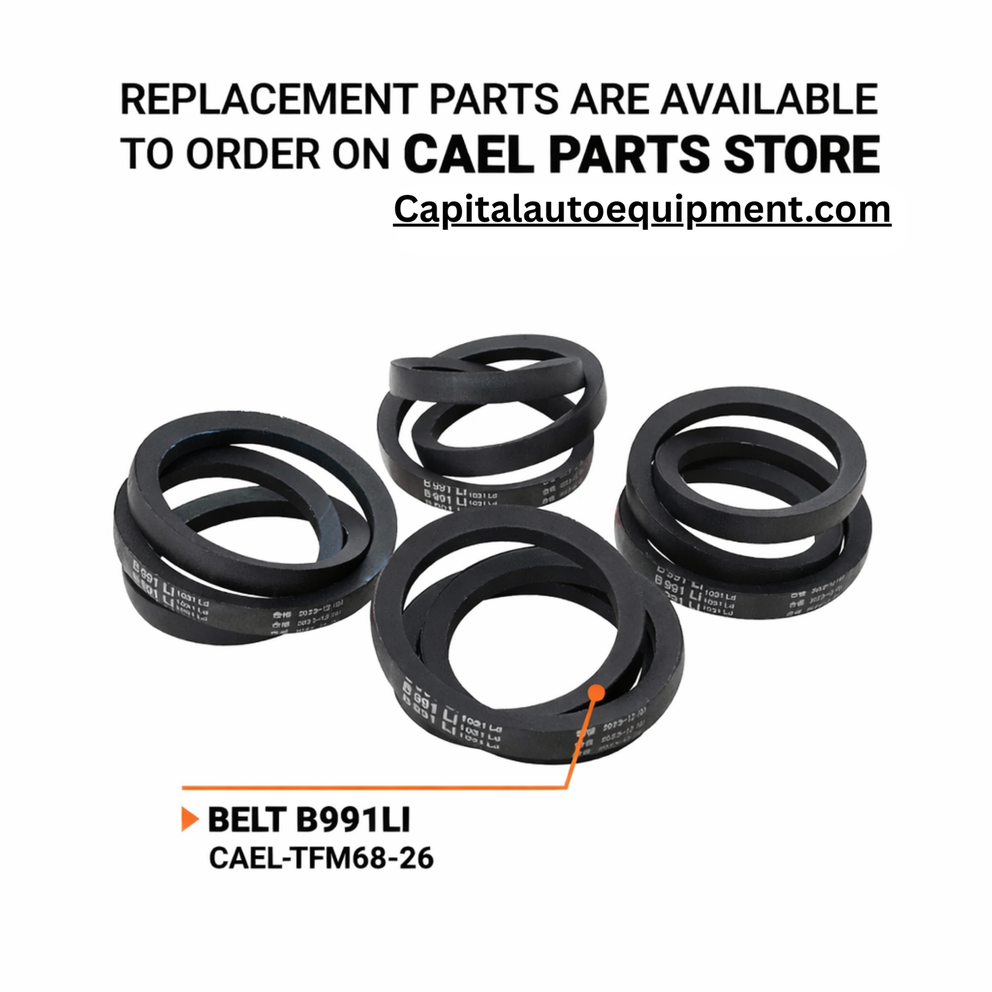 CAEL EFGC-175 68" Heavy Duty PTO Tractor Flail Mower – Grass & Brush Cutter for 35-55 HP Tractors