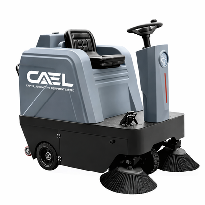 Automatic ride on sweeper machine – 10L