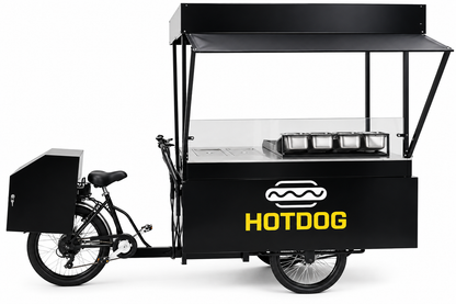 Bicicleta carrito de comida para barbacoa móvil de CAEL