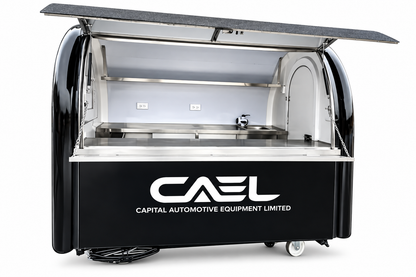 CAEL’s 7′ Round Top Mobile Food Cart