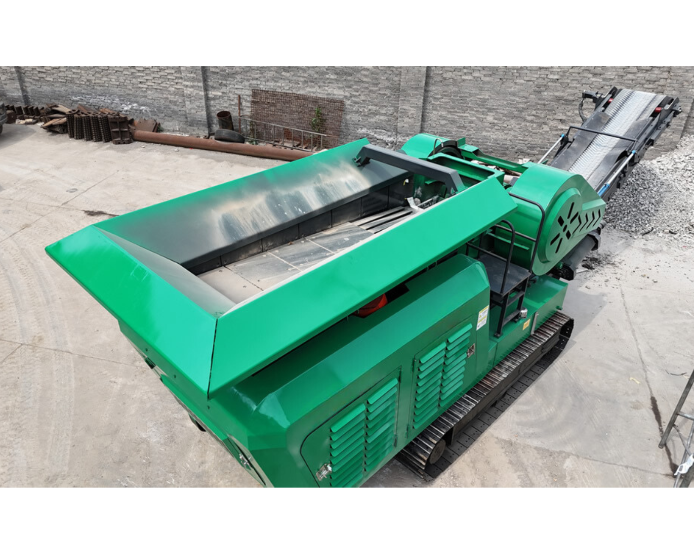 CAEL-JC704 Mobile Jaw Stone Crusher with (Yanmar Diesel Engine)