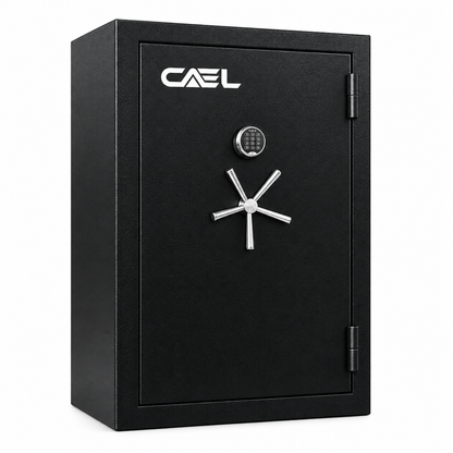 CAEL Heavy-Duty 40-Gun Fireproof Steel Safe Cabinet (T594022)