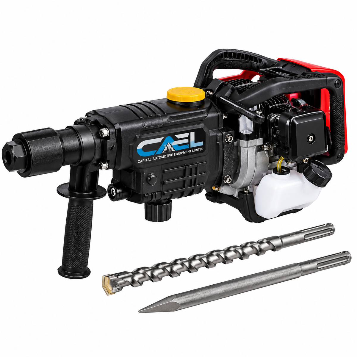 CAEL DHD 58, 4 Stroke Petrol Jackhammer | 32.6CC Gasoline-Powered Concrete Breaker & Demolition Hammer