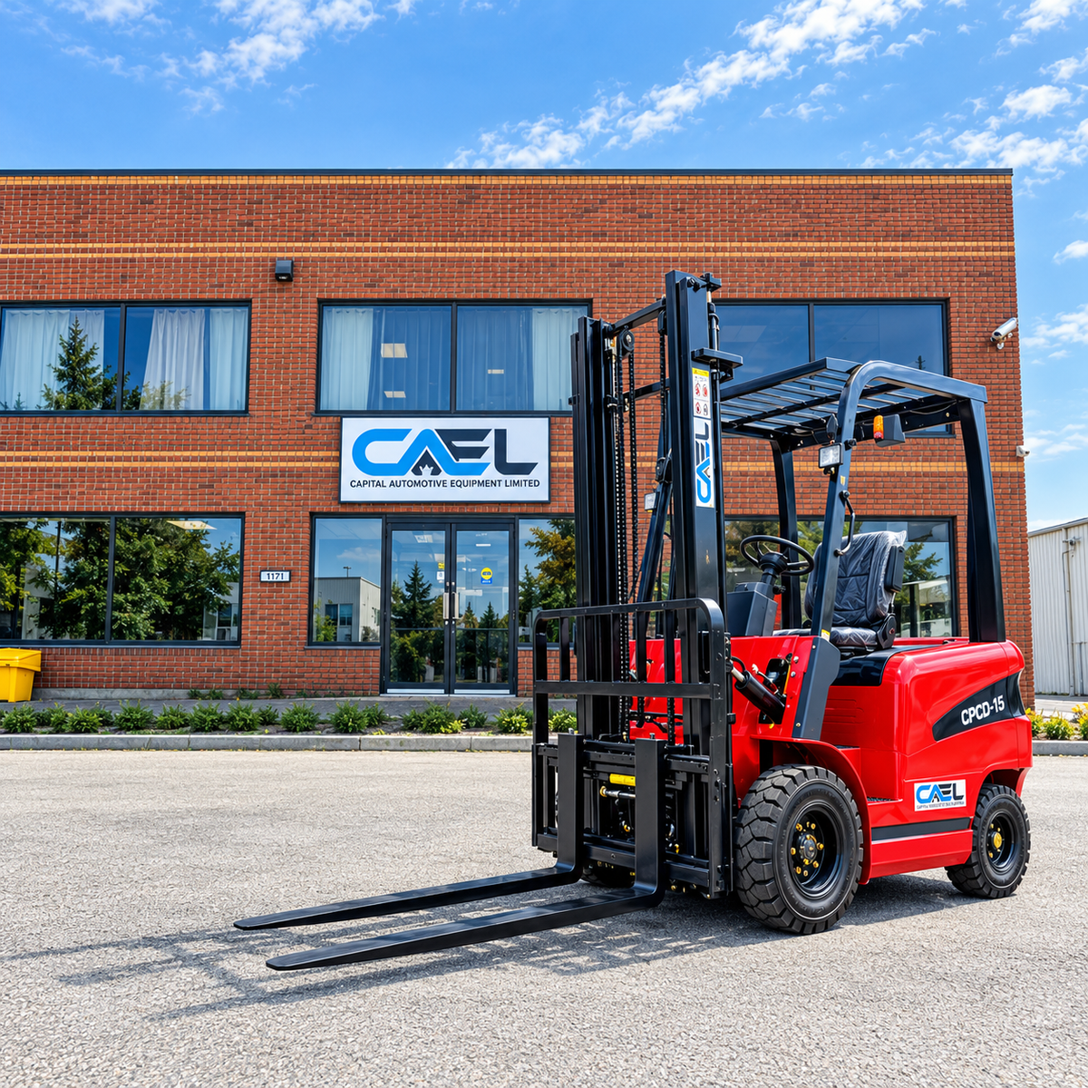 Carretilla elevadora eléctrica 1,5T -EF15T 