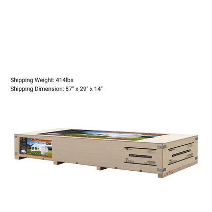 20' x 20' Heavy Duty Outdoor Party Tent with Removable Sidewalls and Roll-Up Doors, PE tarpaulin fabric, 6’6" Overhead, 10’ Peak Ceiling