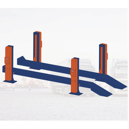 CAEL Heavy duty wireless four post truck lift 22T/30T
