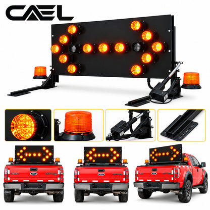 CAEL Truck-Mounted LED Arrow Board – 25 LED Lights | CAEL-AB25