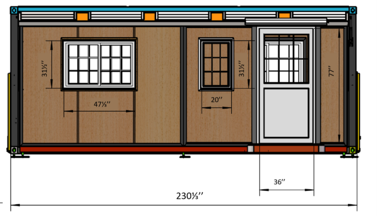 CAEL Mobile Home | Portable House 15×20